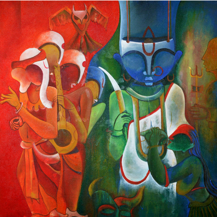 Significance of colors in Indian art paintings | IndianArtIdeas