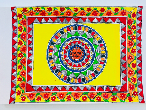 Buy Rajasthani Women Painting, Rajasthani Canvas Painting, Gujarati  Painting, Indian Art Print, Sindhi Art, ORIGINAL ACRYLIC Painting Online in  India - Etsy