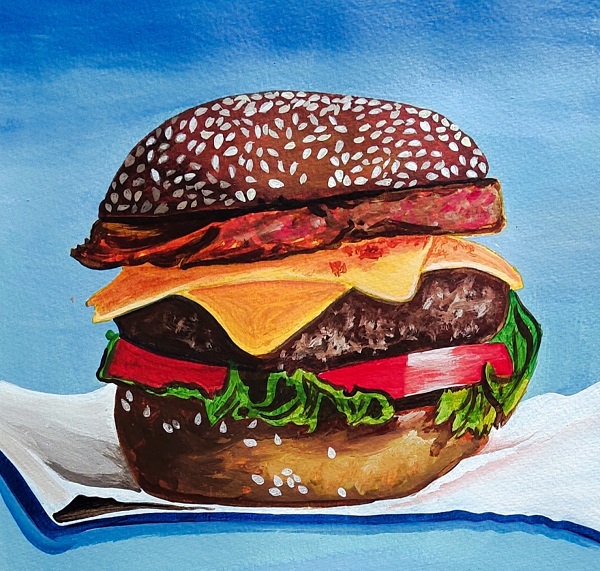 Burger art
