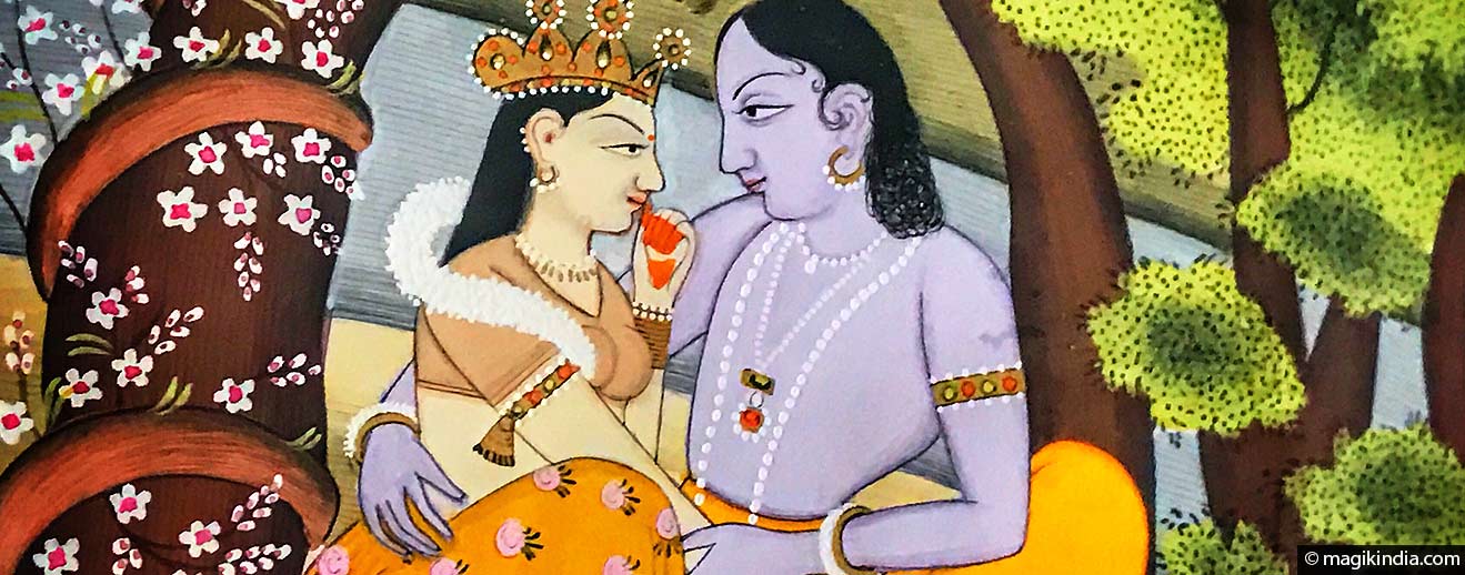 Paintings of Radha Krishna