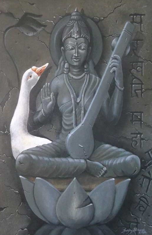 Saraswati Devi 3545