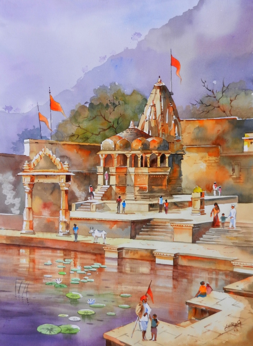Temple near Udaipur 4279