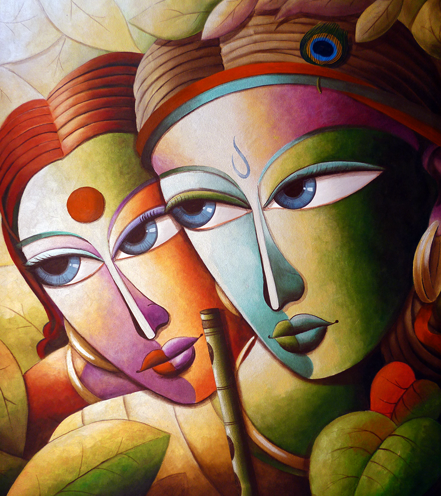 Indian Artist Painting
