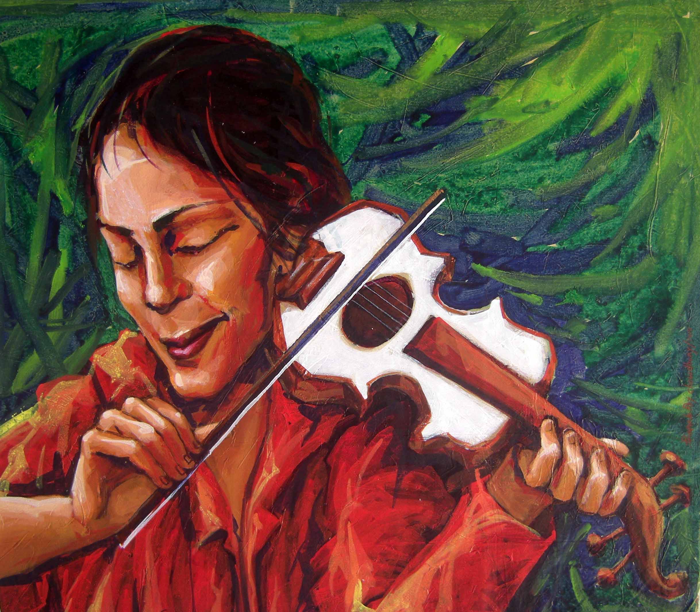 Violin Player 5946