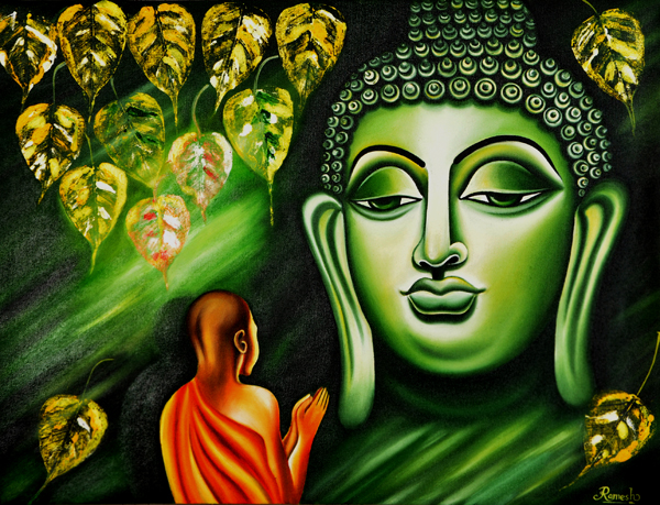Lord Buddha Painting 5999