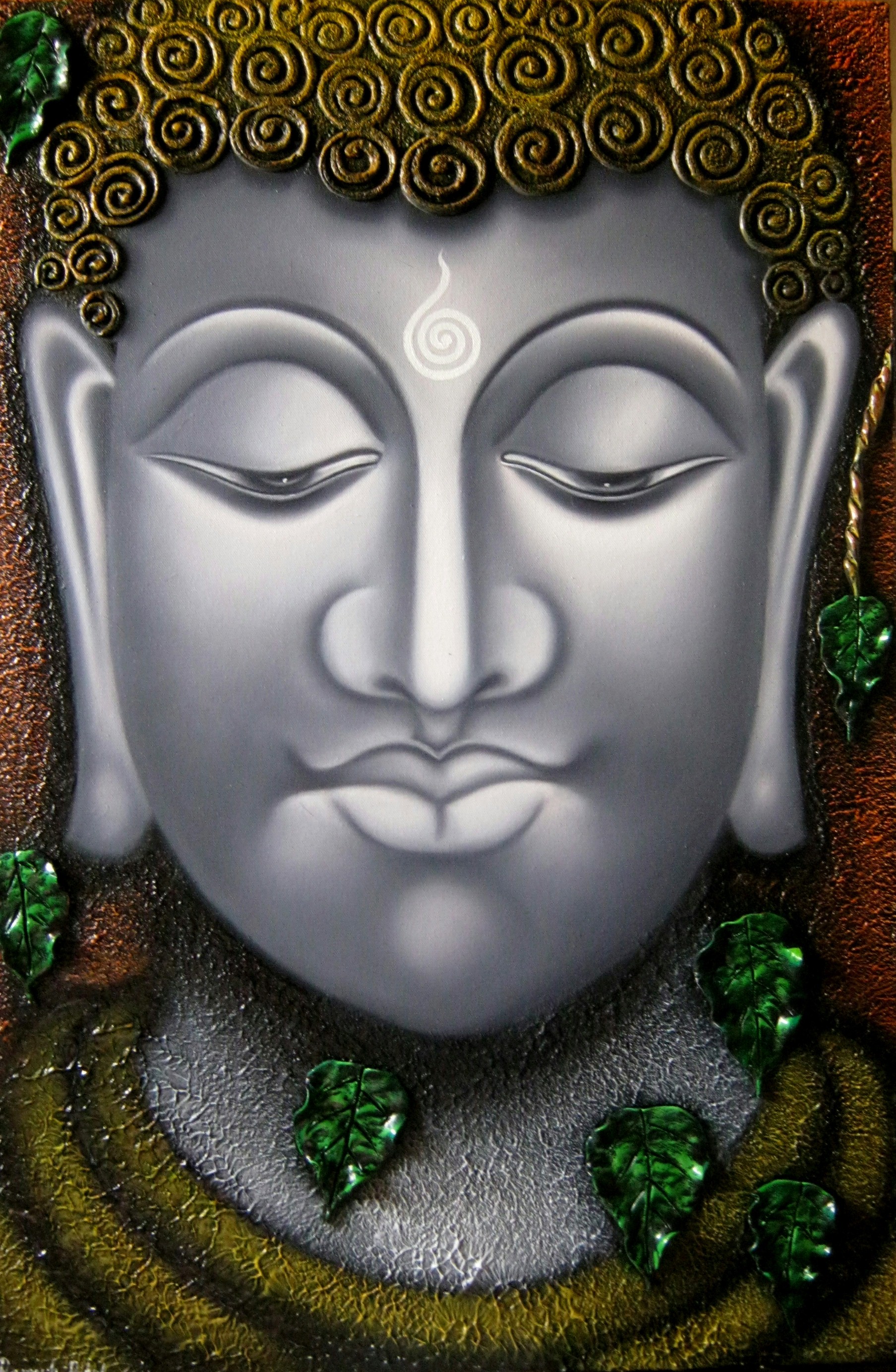Lord buddha painting 7596