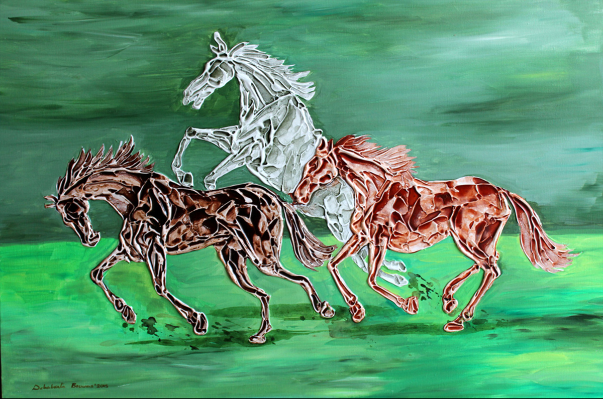 Galloping horses-18 7785