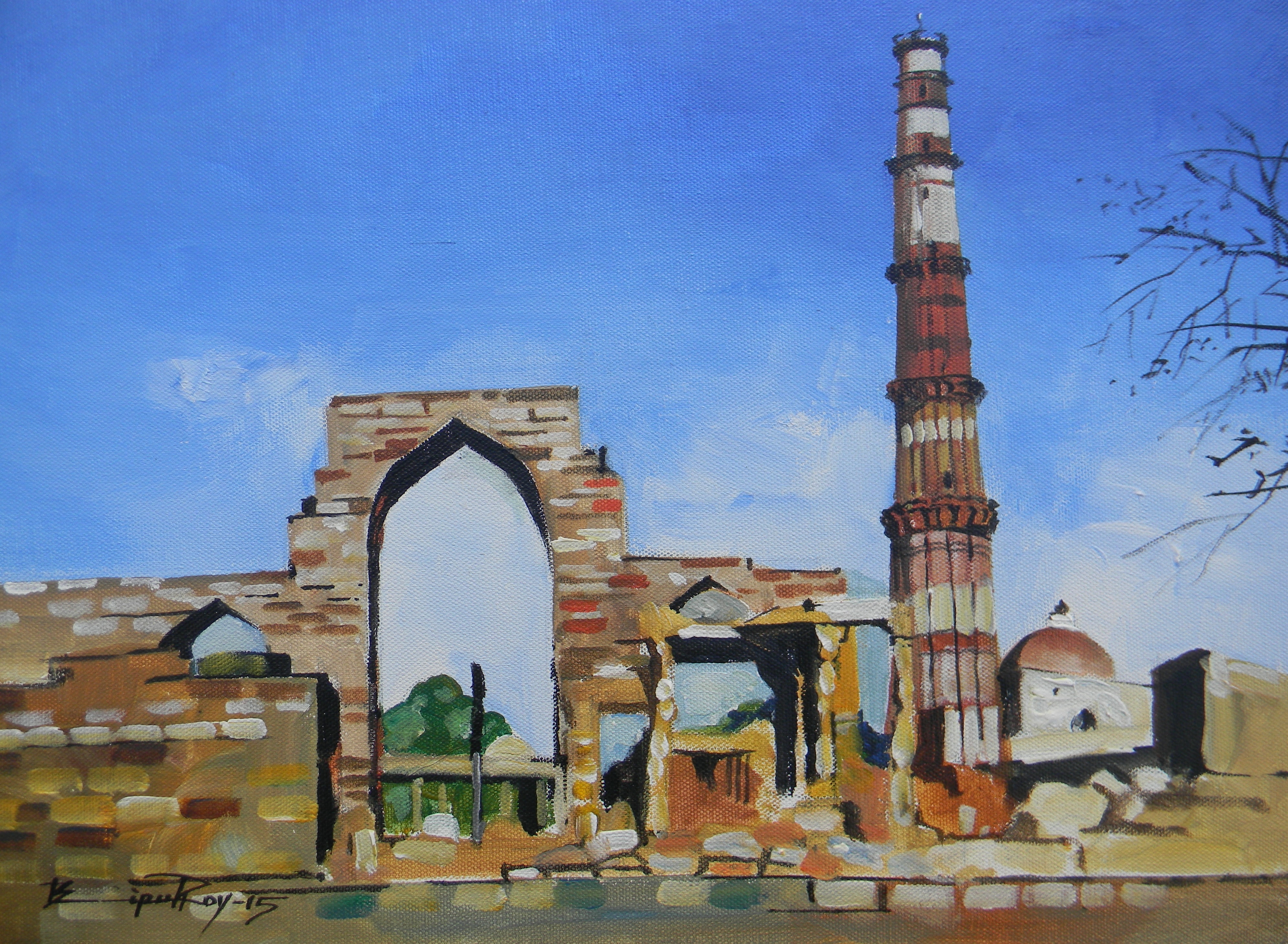Qutub Minar Delhi 8236