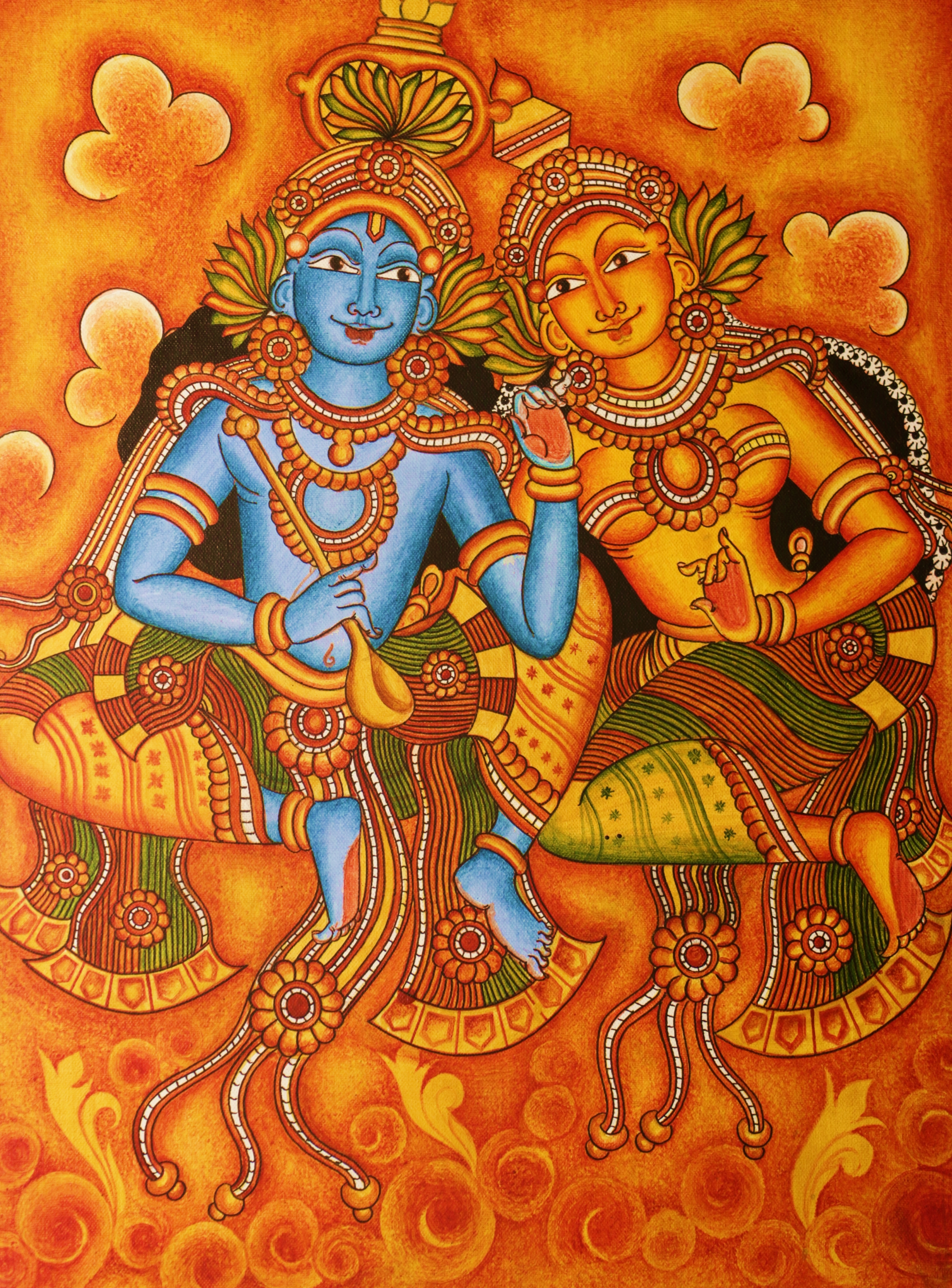 Radha and Krishna 9006