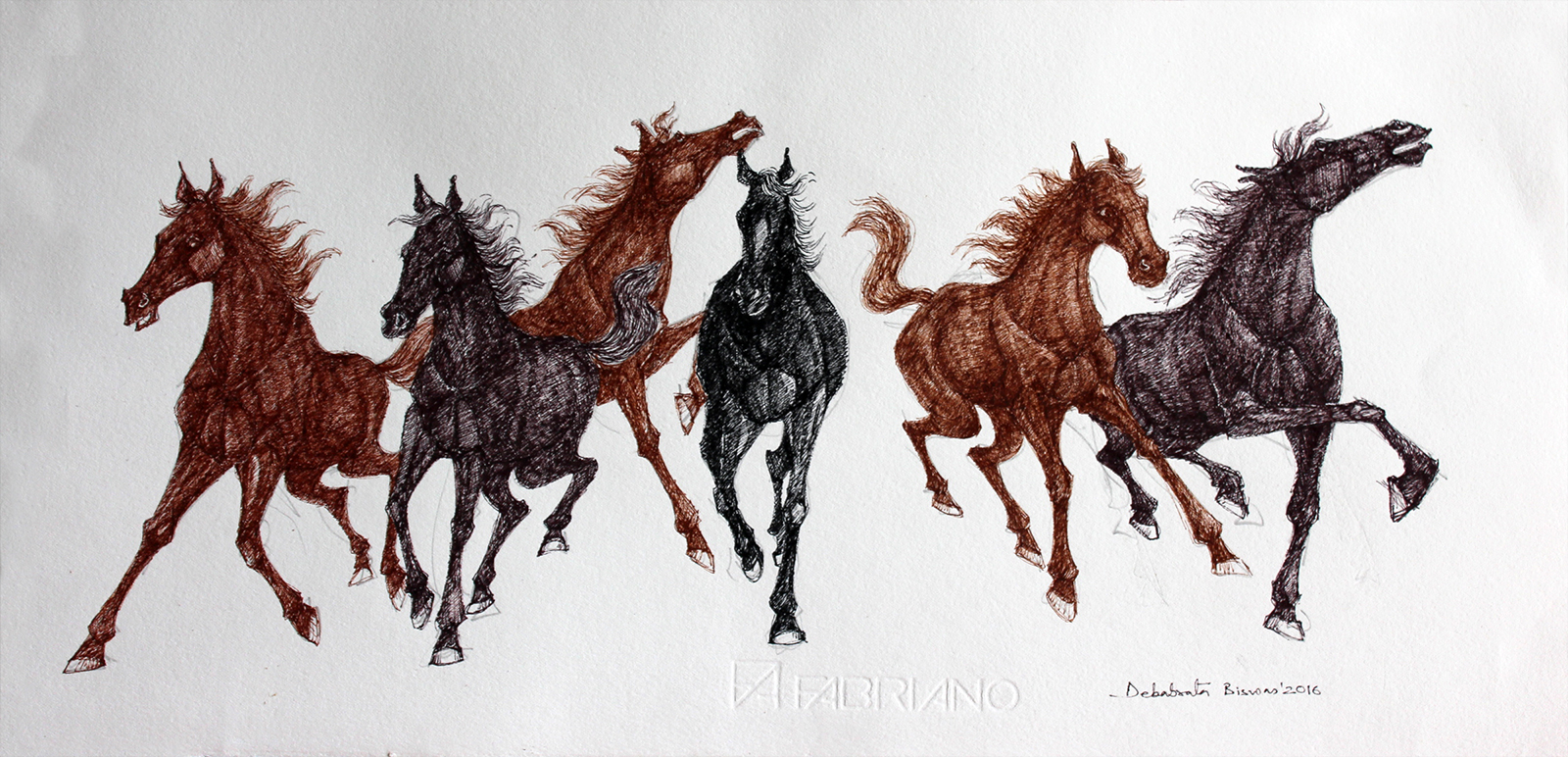 Galloping Horses-52 9694