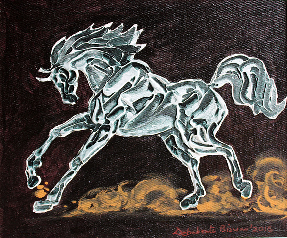 Galloping horse-15 9695