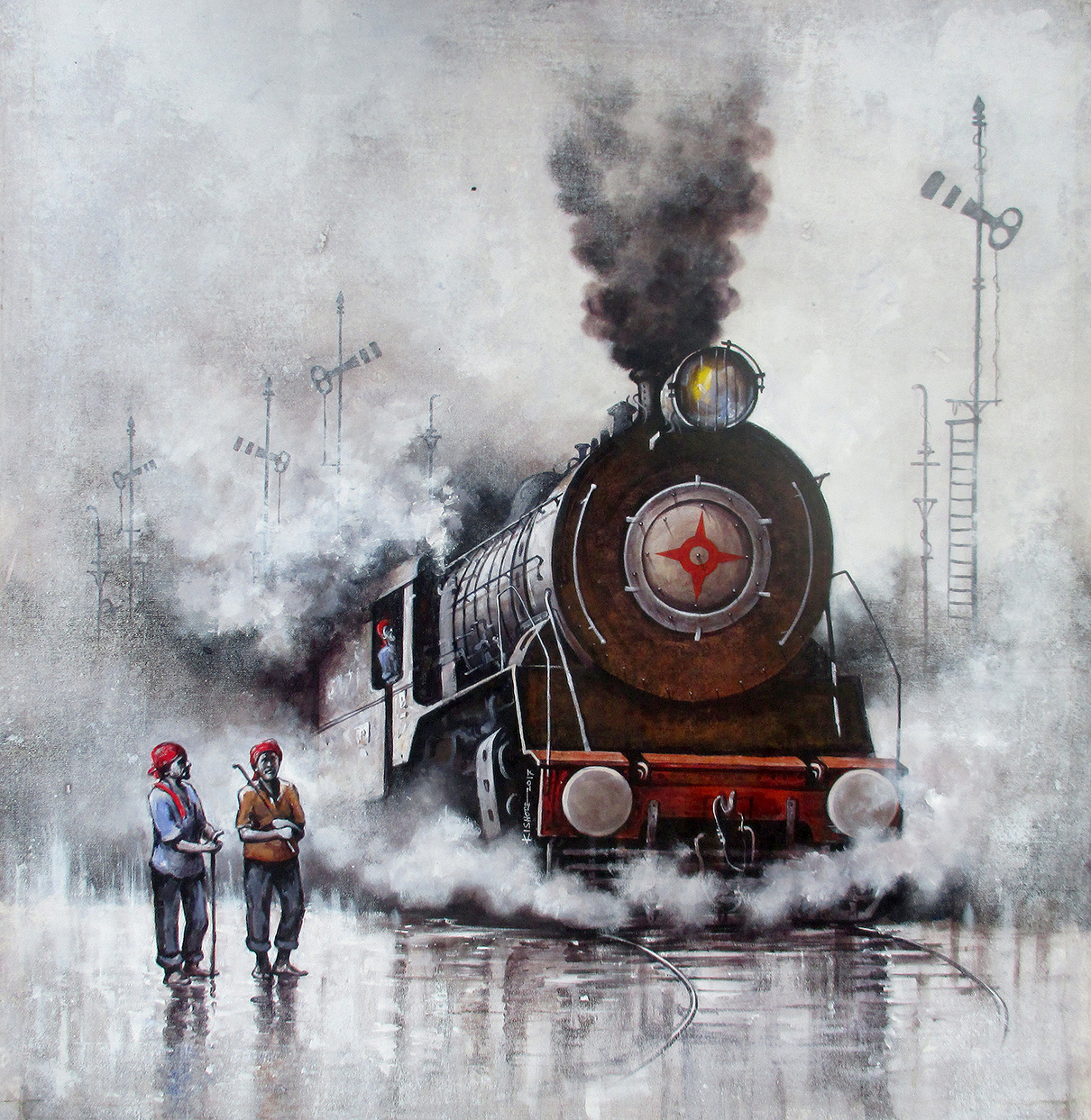 Nostalgia of Indian steam locomotives 26 10158