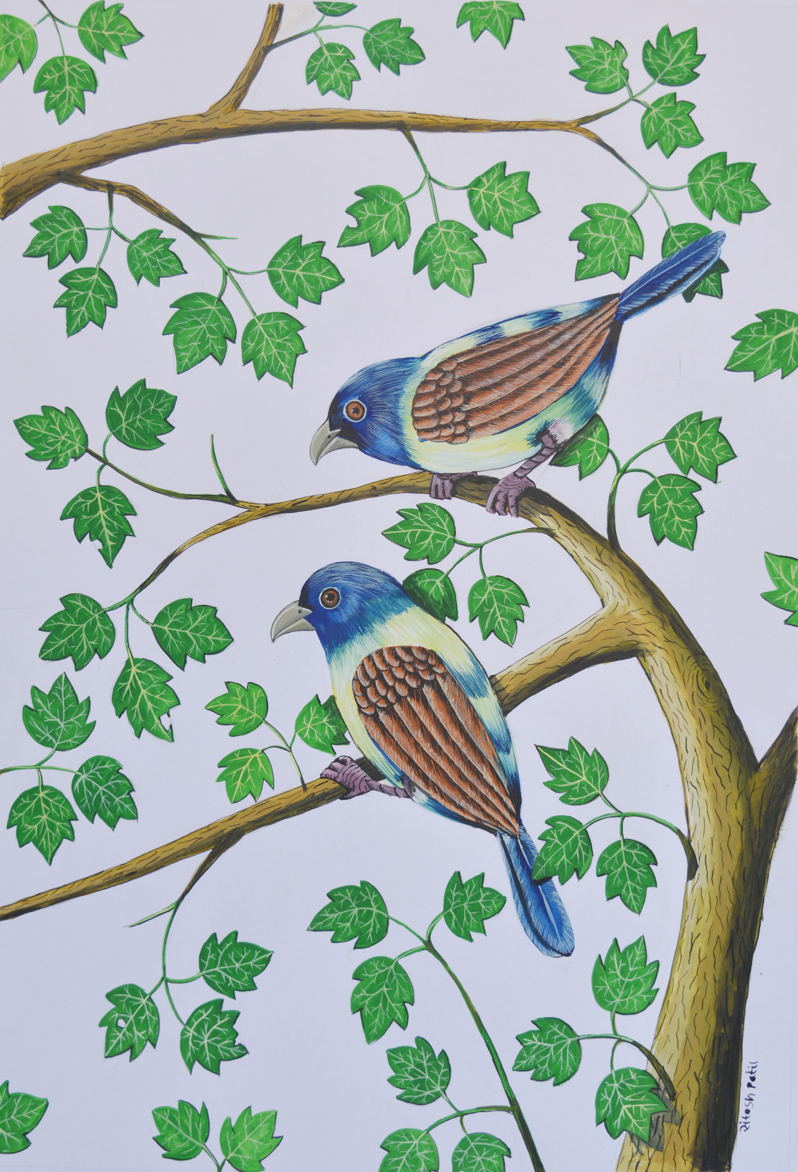 Birds painting 11 13403