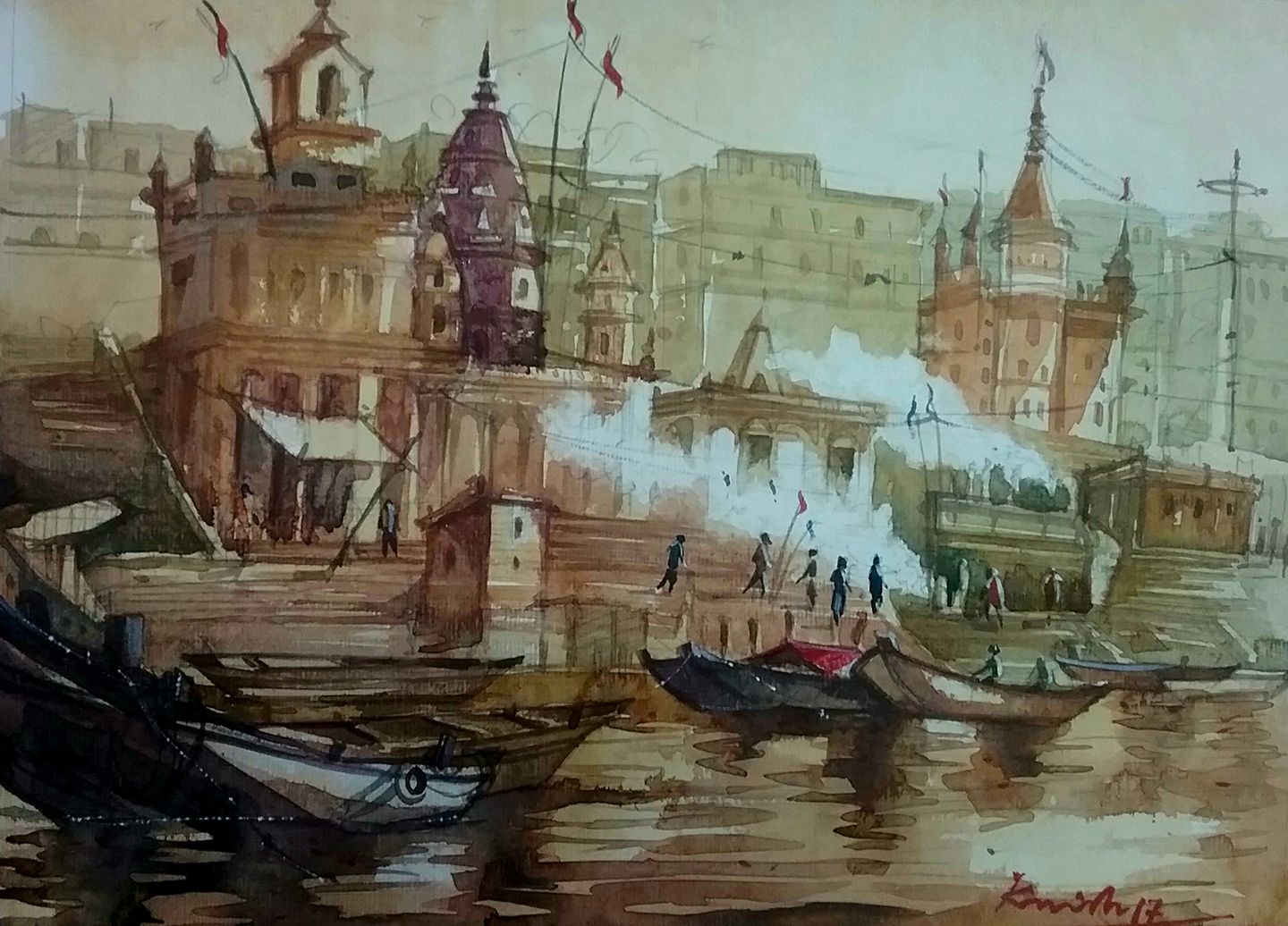 Varanasi Ghat 13496