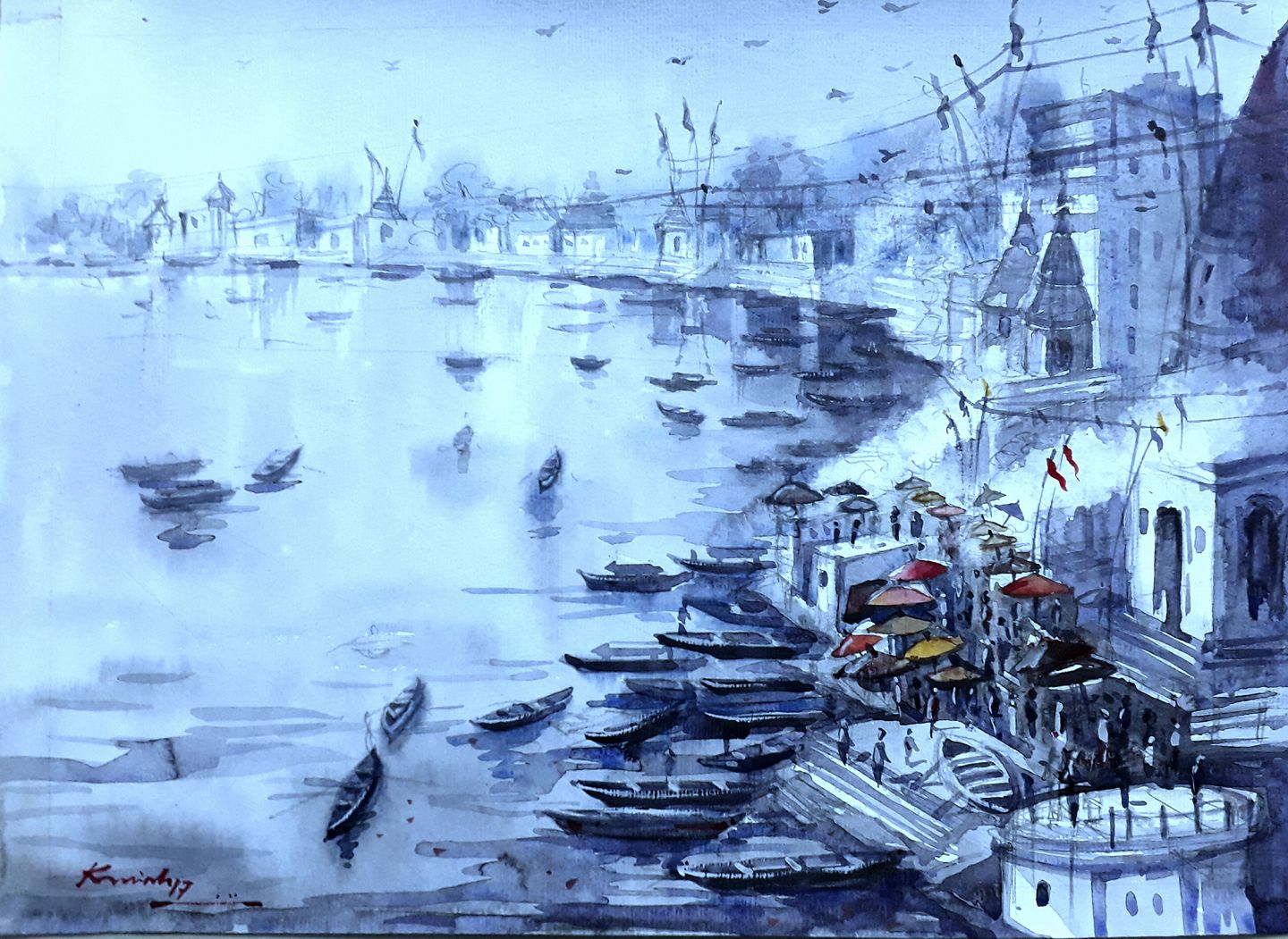 Varanasi Ghat 1 13497
