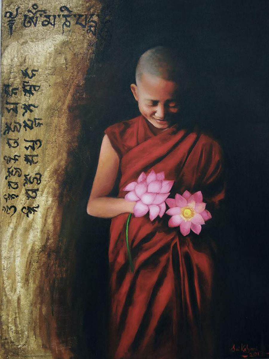 Buddhist Monk 13533