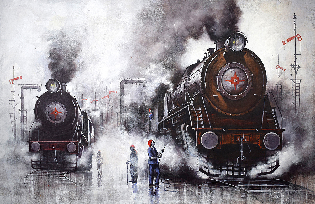 Nostalgia of Indian steam locomotives 40 14728
