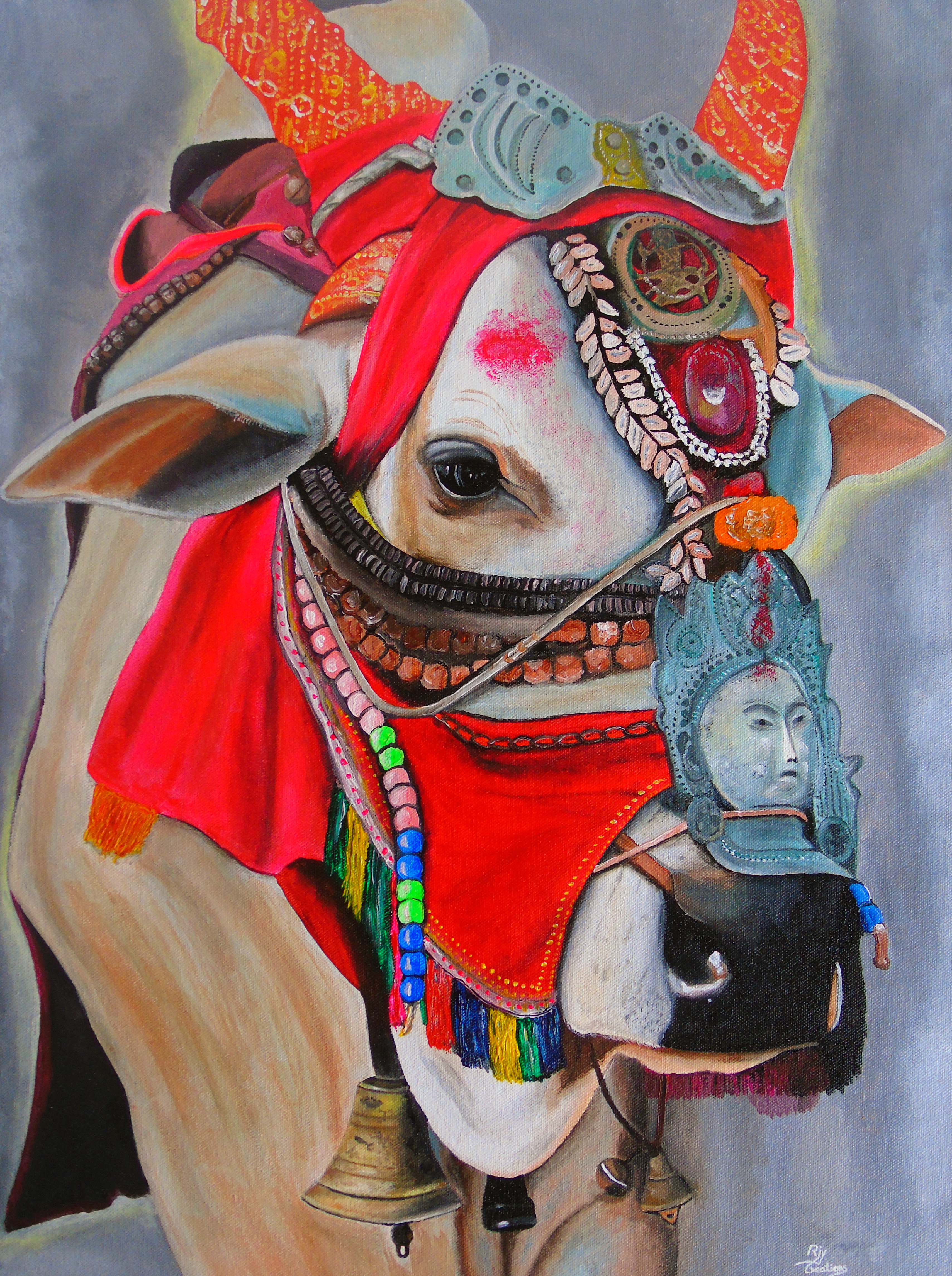 Tibetan Holy Cow 15028