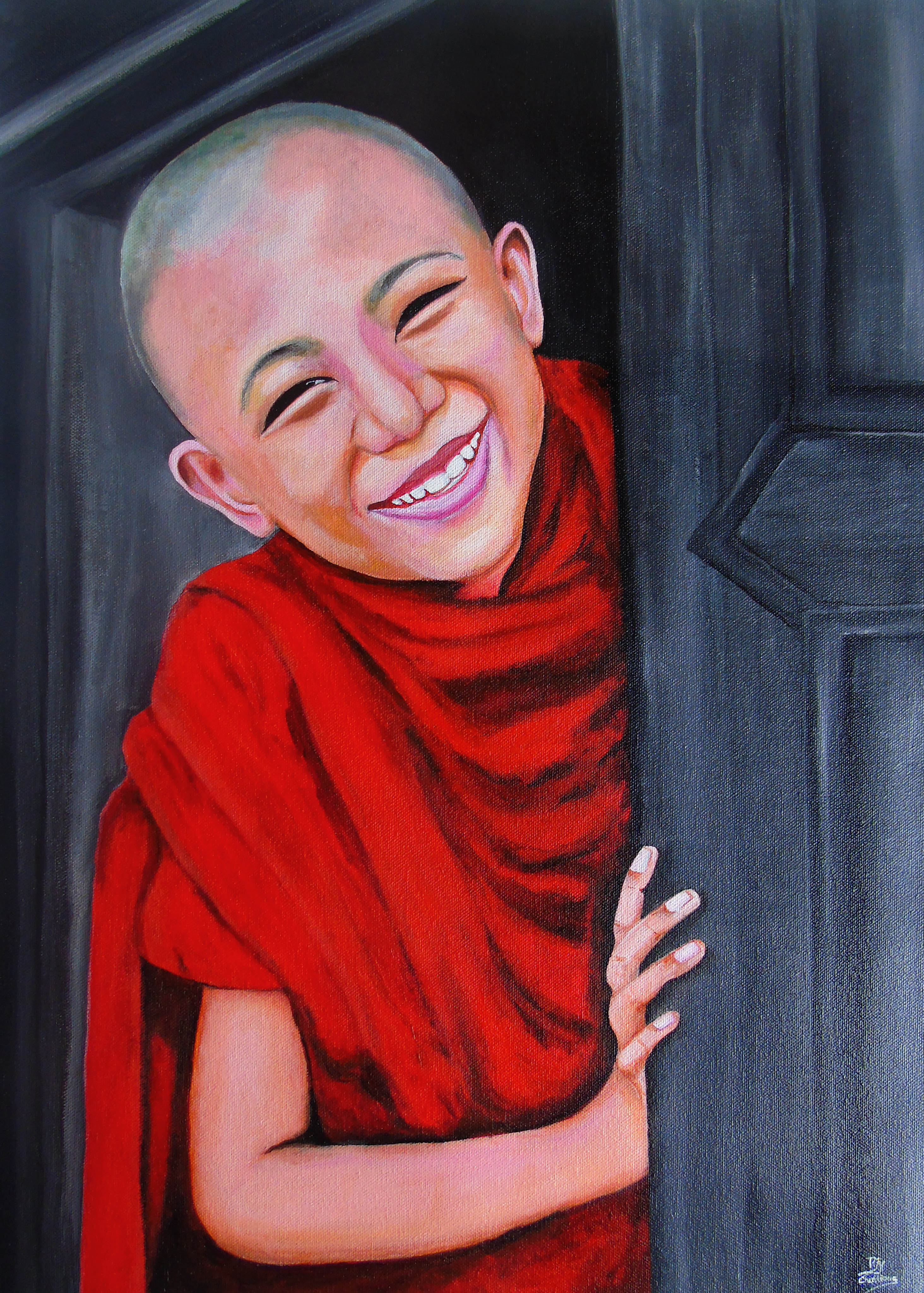 Tibetan Child Monk Boy 15092