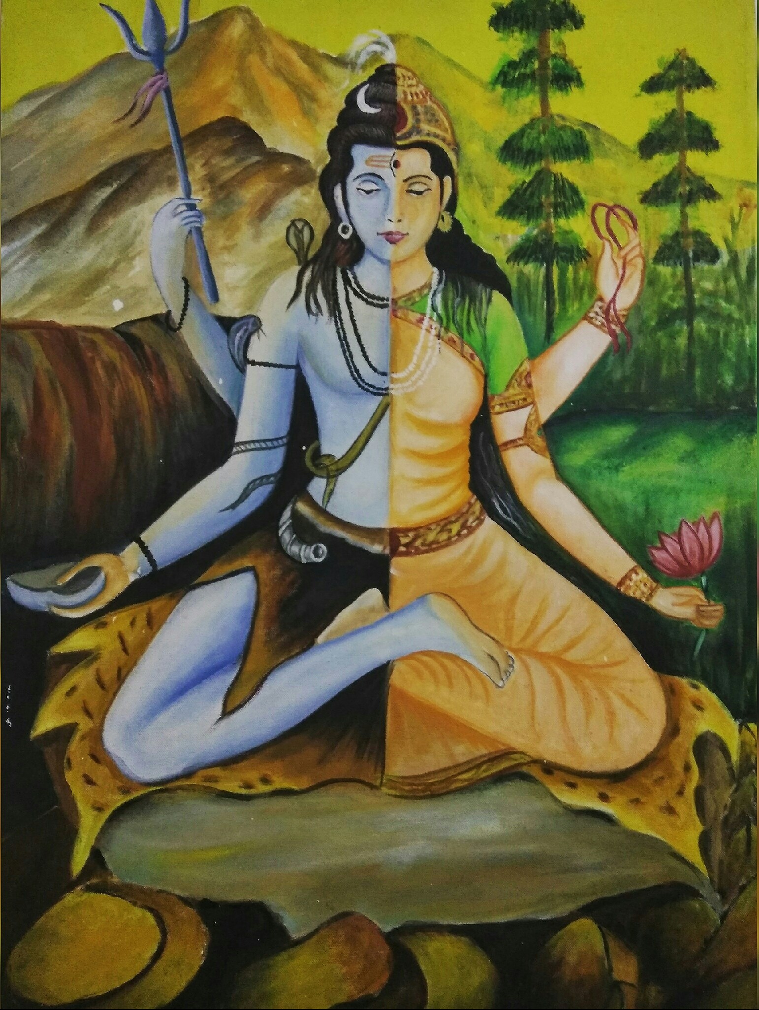 Shiv Parvati 15493