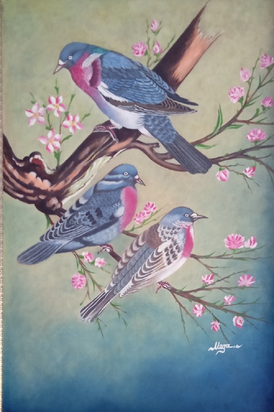 Birds on tree Painting 16043