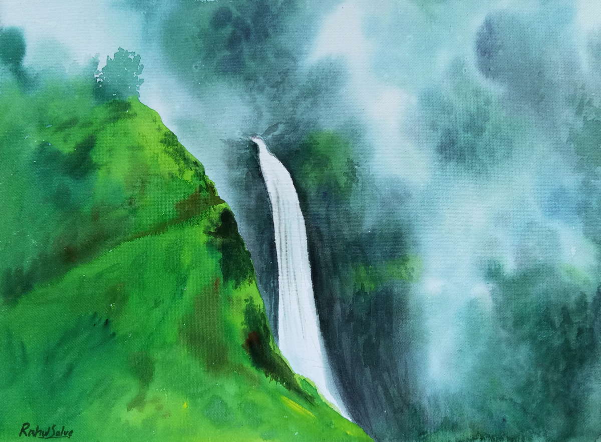 Kune Waterfall Lonavala 16249